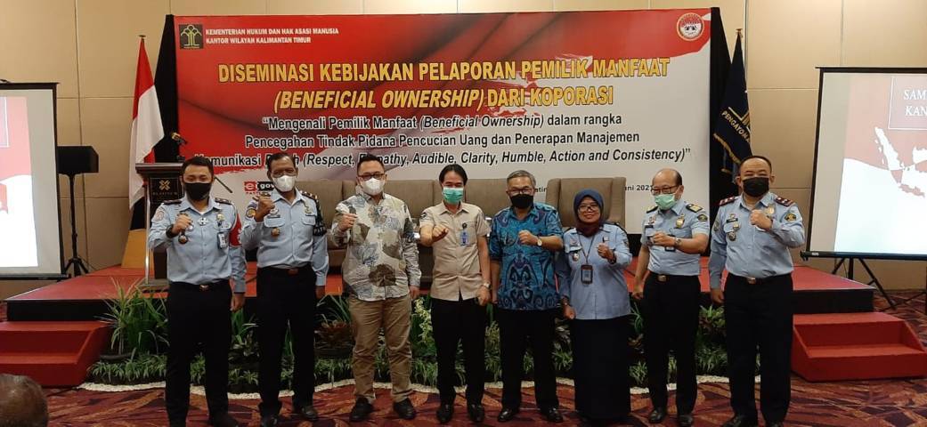 Sharing Komunikasi dan Motivasi di depan sekitar 50 notaris se-Kalimantan Timur di Hotel Platinum, Kota Balikpapan, Provinsi Kalimantan Timur, pada Senin (7/6/2021) . (Foto: Dokumen)