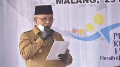 Bupati Malang, Sanusi menyebut bahwa proyek KEK Singhasari sempat dapat warning dari Menko dan izinnya terancam dicabut. (Foto: Rizal Adhi/Tugu Malang/Tugu Jatim)