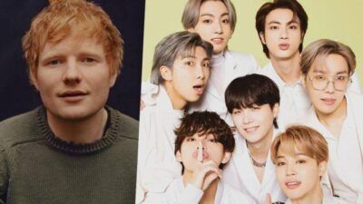 Ed Sheeran dan BTS akan terlibat kerja sama dalam pembuatan lagu terbaru. (Foto: @soompi.com/Tugu Jatim)