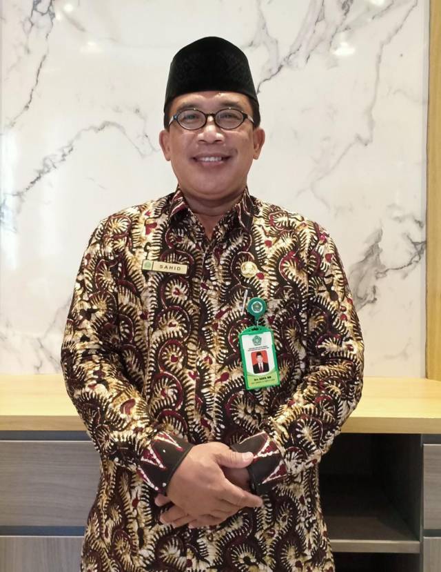 Kepala Kantor Kementerian Agama Kabupaten Tuban, Sahid. (Foto: Mochamad Abdurrochim/Tugu Jatim)