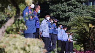 llustrasi pegawai Pemkot Batu yang akan melakukan sosialisasi prokes ke Desa/Kelurahan (Foto: Diskominfo Kota Batu) ppkm darurat tugu jatim