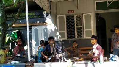 Suasana di Wisata Heritage Kajoetangan Kota Malang yang dibalut suasana Lebaran yang dikemas dalam event Riyayan Nang Kajoetangan. (Foto: Novia Anjaswari/Tugu Jatim)