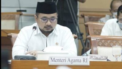 Menteri Agama RI, Yaqut Cholil Qoumas. (Foto: Dokumen/Kemenag RI) haji 2021