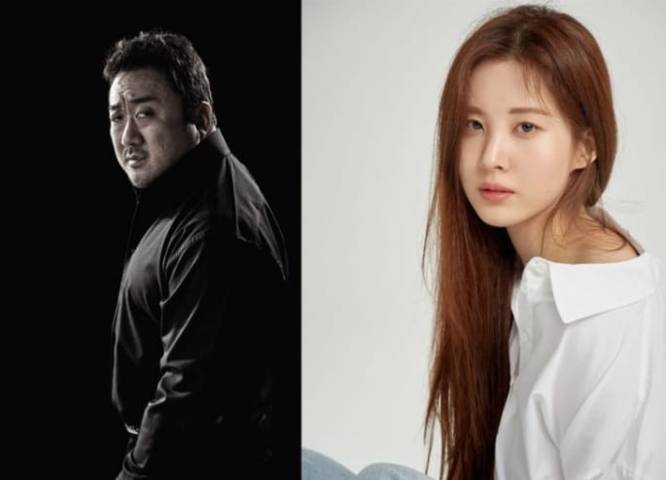 Ma Dong-seok dan Seohyun. (Foto: The Korea Times/Tugu Jatim)