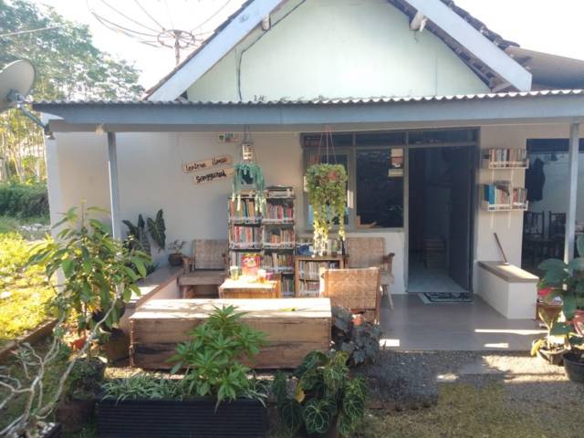 Perpustakaan Lentera Ilmu Sengguruh di Desa Sengguruh, Kabupaten Malang. (Foto: Dokumen/Tugu Jatim)