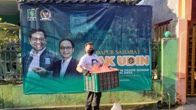 Gerakan sosial dari anggota DPR RI dari Dapil Malang Raya, M. Hasanuddin Wahid mendirikan dapur umum melayani makanan gratis bagi pasien COVID-19 di Malang Raya. (Foto: Dokumen) tugu jatim