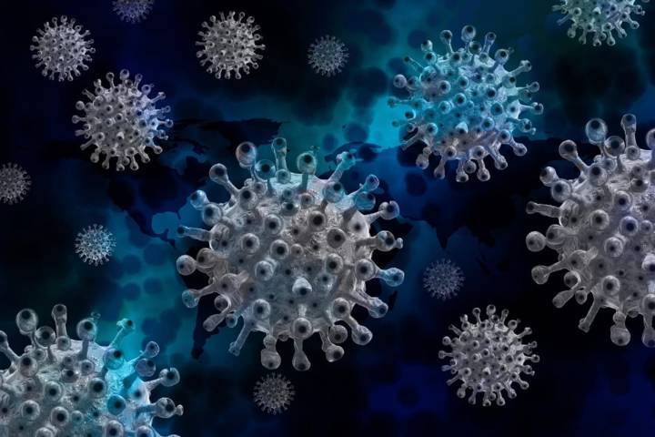 Ilustrasi virus corona varian delta yang diperkirakan hanya membutuhkan waktu 15 detik untuk menginfeksi seseorang karena lebih ganas. (Foto: Pixabay) tugu jatim