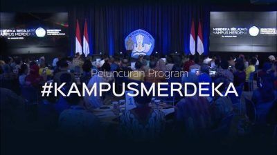 Program Kampus Merdeka yang diluncurkan Kemendikbud RI pada Januari 2020 lalu. (Foto: Dokumen/Kemendikbud)