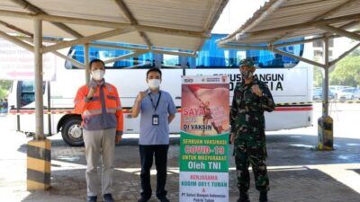 Bantu Pemerintah Target 1 Juta Vaksinasi per Hari, SIG Gelar Vaksinasi Bersama TNI