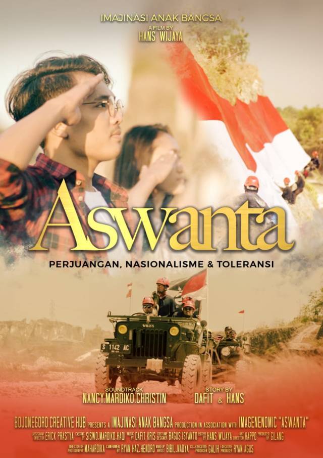 Karya Anak Muda Bojonegoro, Film Pendek "Aswanta" Tayang Malam Ini 12 Poster film pendek berjudul "Aswanta" karya anak muda Bojonegoro. (Foto: Humas Pemkab Bojonegoro) tugu jatim