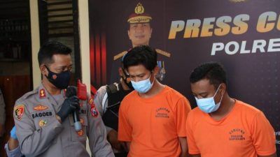 Curi Rel Kereta Api, 2 Pekerja Outsourcing KAI di Malang Ditangkap Polisi