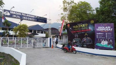 Tempat isolasi terpusat (isoter) di Yayasan Pelayanan Pekabaran Injil Indonesia (YPPII) Kota Batu. (Foto:Azmy/Tugu Jatim)