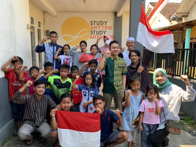 Di Tengah Pandemi, Pemuda Pakis Malang Bentuk Lembaga Belajar untuk Anak-Anak
