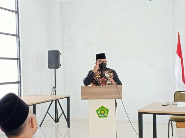 Kepala Kantor Kemenag Kabupaten Tuban Sahid. (Foto: Humas Kemenag Tuban/Tugu Jatim)