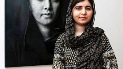 Malala Yousafzai, aktivis dan pejuang pendidikan anak perempuan asal Pakistan.(Foto: Pinterest/Tugu Jatim)
