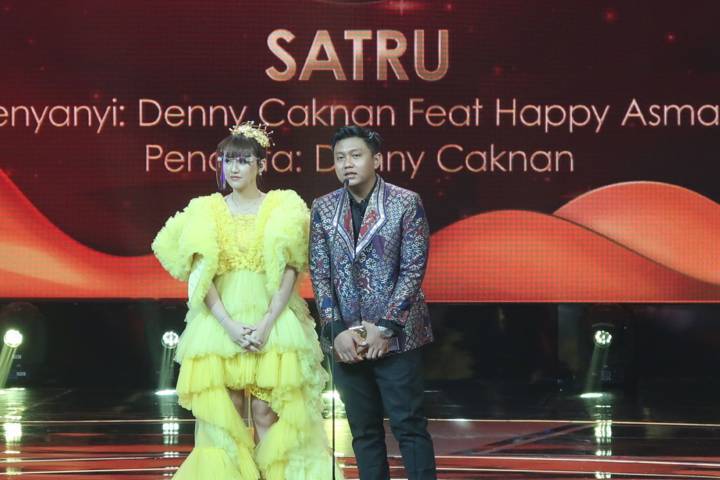 Ambyar Awards 2021 yang digelar live di MNCTV, Rabu (29/9/2021). (Foto: Dokumen/MNC) tugu jatim