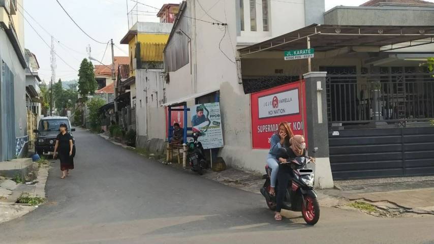 Salah satu gang di Kota Batu dengan nama Gang Karate yang memiliki nilai sejarah. (Foto: M Ulul Azmy/Tugu Malang/Tugu Jatim)