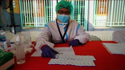 Ilustrasi tes PCR dan rapid test. (Foto: Dokumen/Kementerian Kesehatan) tugu jatim