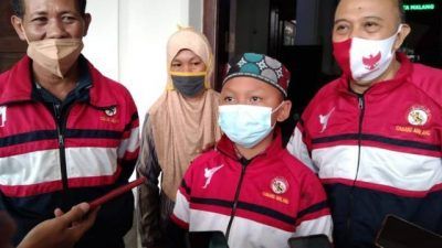 Bocah Jawara Karate yang Kayuh Sepeda 30 Km Bersama Ibu Bercita-cita Jadi Polisi