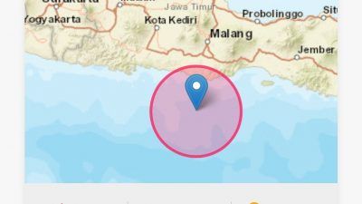 Gempa bumi di Malang Raya. (Foto: Dokumen/Tugu Jatim)