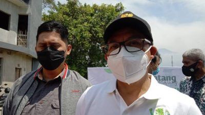 Wali Kota Malang Sutiaji saat menyampaikan Kota Malang optimistis masuk PPKM Level 1. (Foto: M. Sholeh/Tugu Malang/Tugu Jatim)