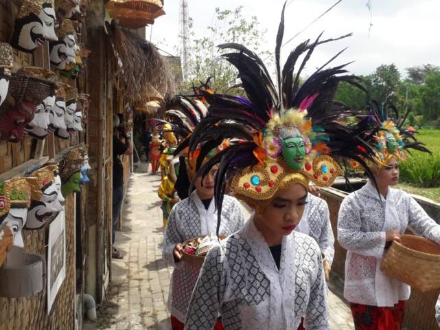 Kampung Tematik Kota Malang bakal menyajikan seni budaya lagi ketika beroperasional. (Foto: M. Sholeh/Tugu Malang/Tugu Jatim)