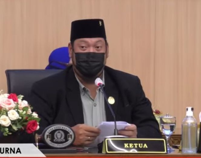 Ketua DPRD kota Madiun Andi Raya BMS/tugu jatim