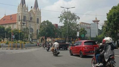 Ilustrasi jalur lalu lintas di Kota Malang. (Foto: M. Sholeh/Tugu Malang/Tugu Jatim)