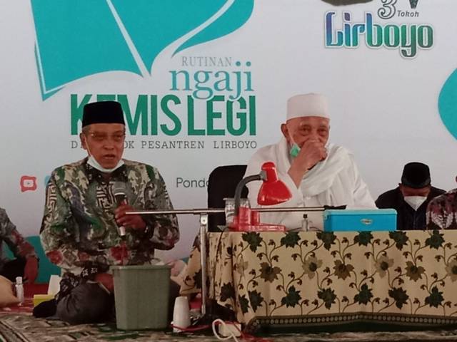 Ketua Umum Pengurus Besar Nahdlatul Ulama (PBNU) KH Said Aqil mengunjungi Pondok Pesantren (Ponpes) Lirboyo, Kediri, Jawa Timur pada Kamis (7/10/2021) pagi. (Foto: Rino Hayyu/Tugu Jatim)