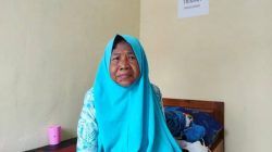 Seorang ibu asal Magelang, Trimah (79) yang kini berada di Griya Lansia Husnul Khatimah, Kabupaten Malang setelah "dibuang" oleh tiga orang anaknya. (Foto: Istimewa) tugu jatim