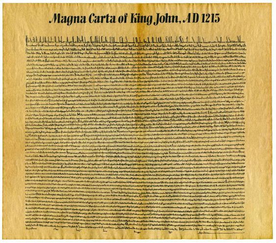 Magna Carta.