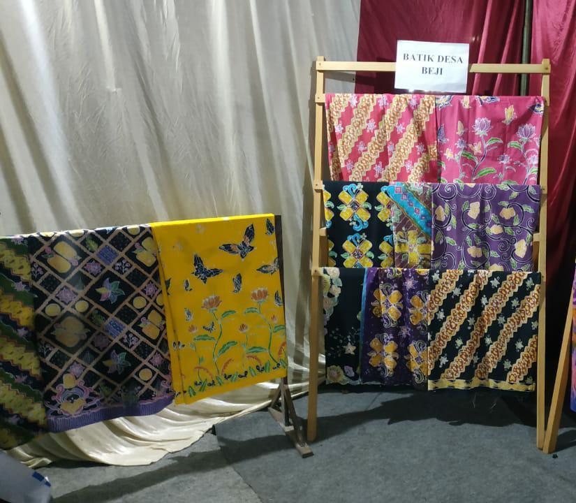 Batik tempe khas Desa Beji, Kota Batu. (Foto: Pemdes Beji/Tugu Jatim)