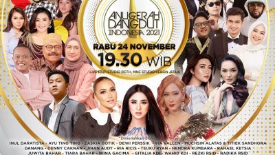 Malam Ini! ADI 2021 “Beauty of Dangdut” Dimeriahkan 3 Diva hingga Drama Komedi Pasangan Abadi