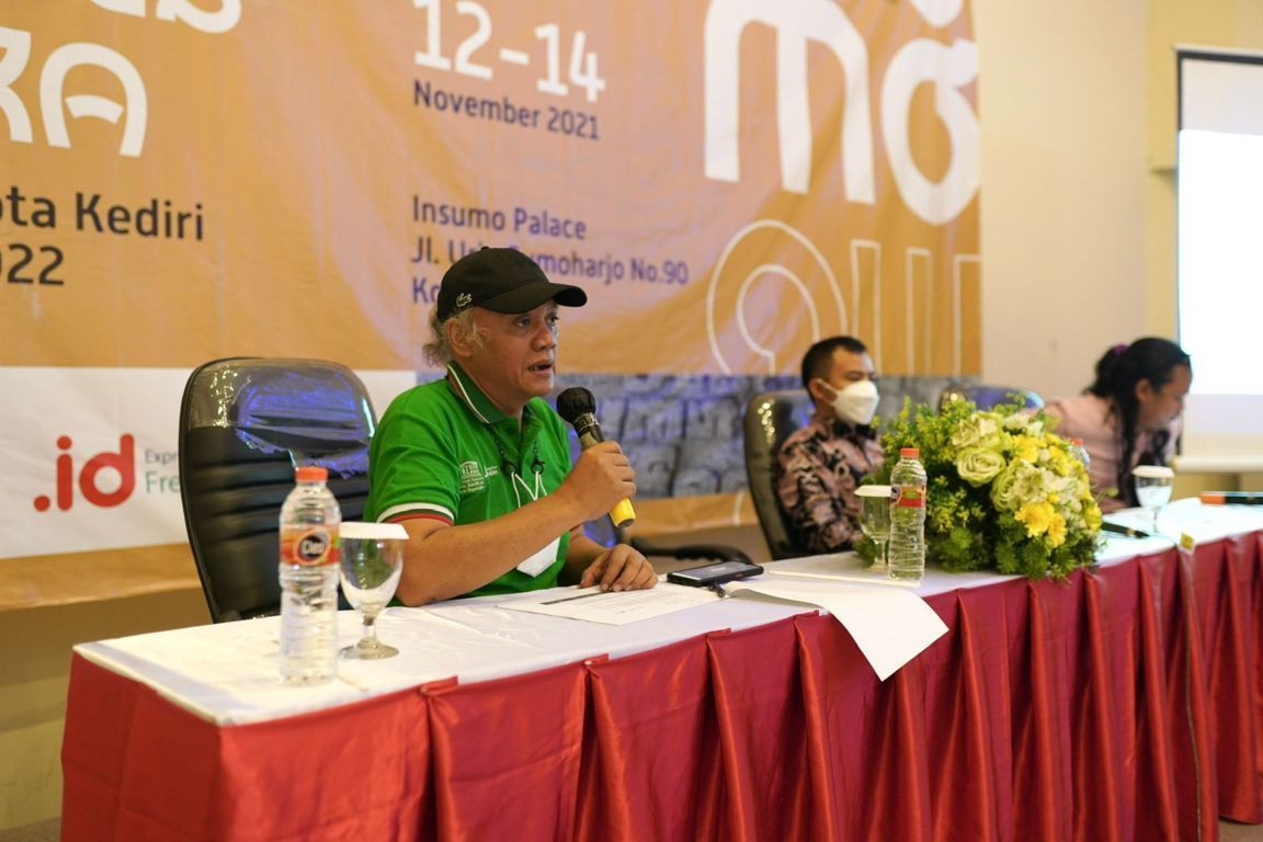 Wakil Ketua Bidang Pengembangan Usaha, Kerja Sama, dan Marketing Pengelola Nama Domain Internet Indonesia (PANDI) Heru Nugroho. (Foto: Dokumen/Tugu Jatim)