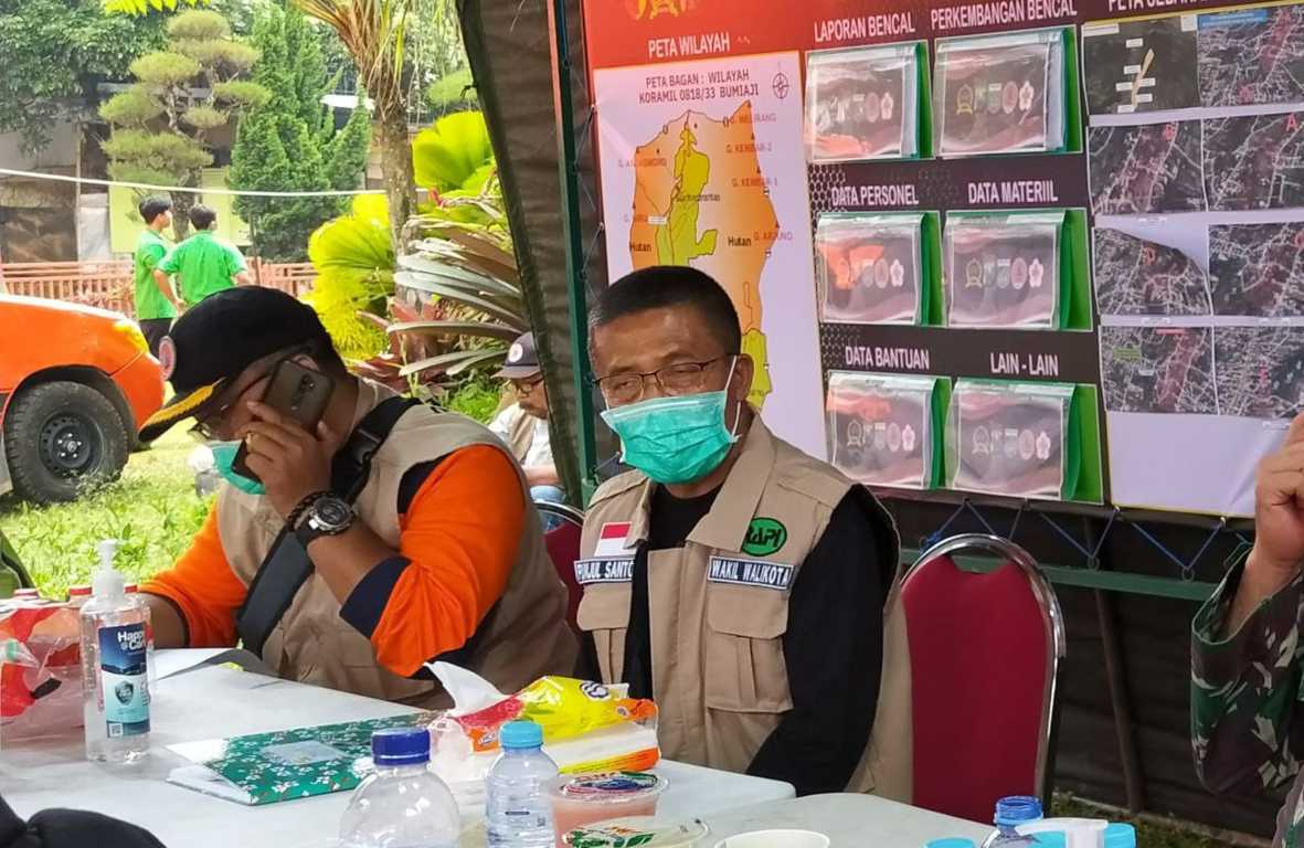 Ketua Tim Tanggap Darurat Bencana Kota Batu Punjul Santoso. (Foto: M. Ulul Azmy/Tugu Malang/Tugu Jatim)