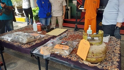 Motif Pembunuhan Istri Siri di Malang, Tersangka Emosi Lantaran Korban Tak Mau Pindah Rumah 2 Alat bukti yang digunakan MK menghabisi TM./tugu jatim