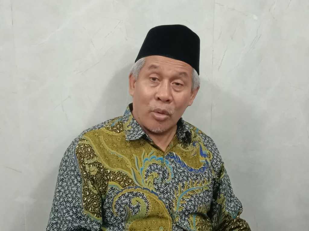 Ketua PWNU Marzuki Mustamar saat ditemui usai menghadiri kegiatan peringatan Maulid Nabi di Ponpes Sabilurrosyad Kota Malang, Rabu malam (03/11/2021). (Foto: M. Sholeh/Tugu Malang/Tugu Jatim)