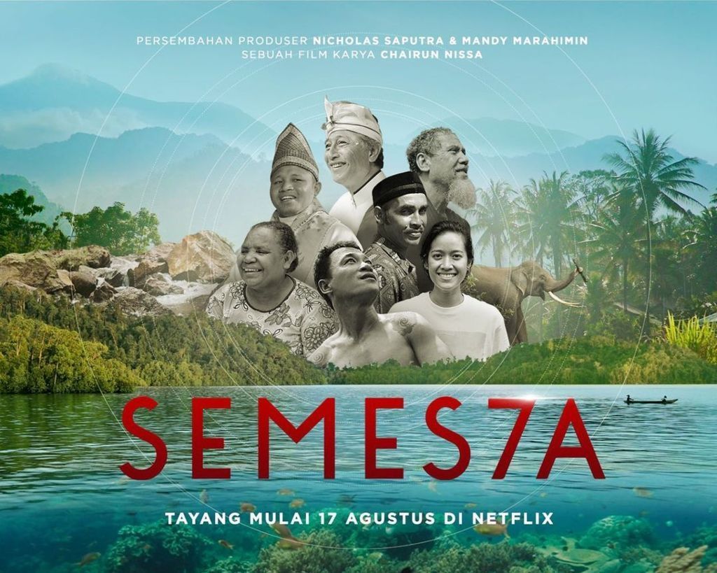 Poster film Semesta. (Foto: IG @tanakhirfilms/Tugu Jatim)