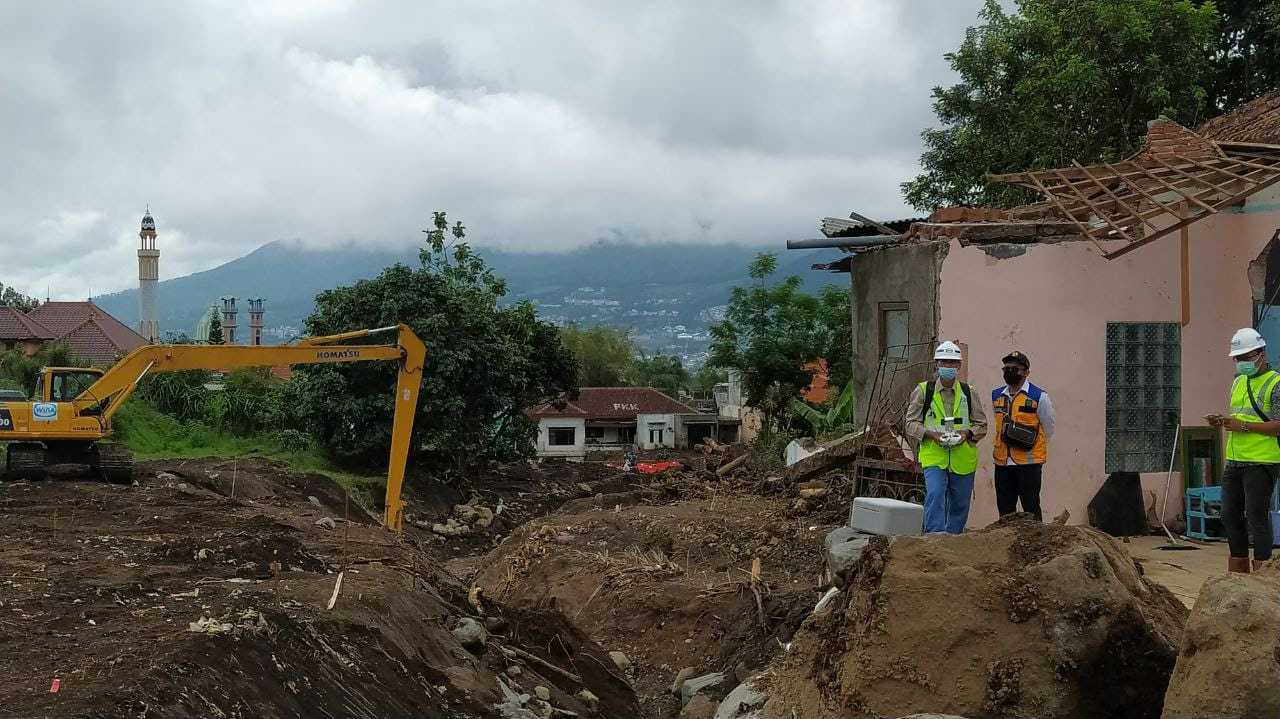 Bencana banjir masih berpotensi besar terjadi di wilayah Kota Batu. (Foto: M.Ulul Azmy/Tugu Malang/Tugu Jatim)