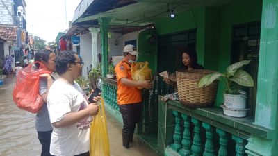 Rumah terendam banjir. (Foto: BPBD Kota Pasuruan/Tugu Jatim)