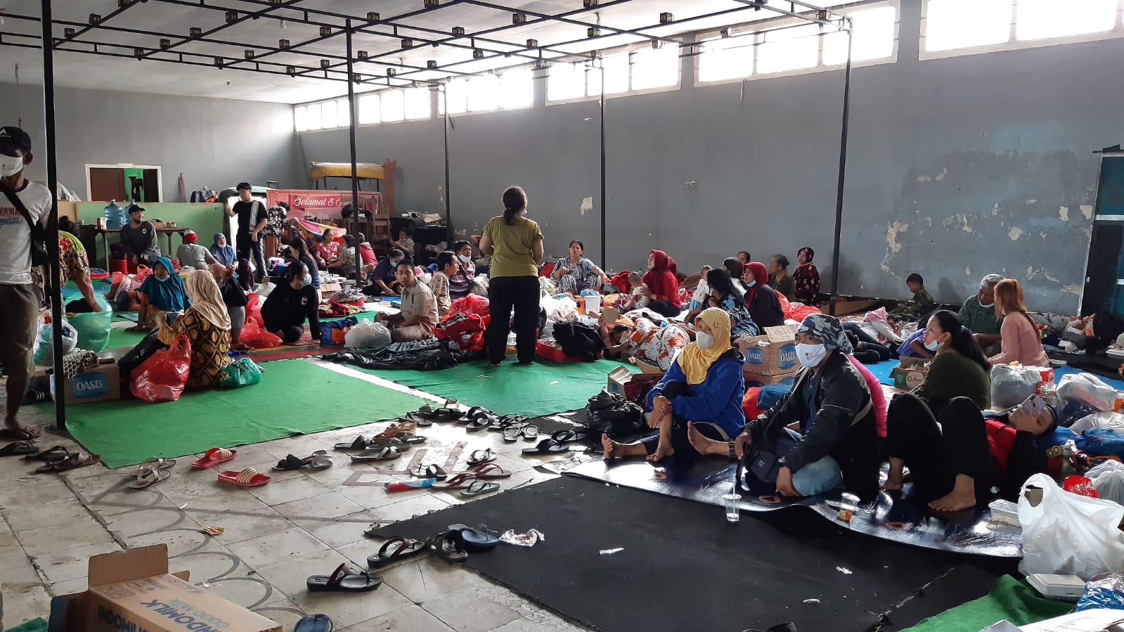 Belum Siap Pulang Pasca Banjir Bandang, 238 Warga Malang Mengungsi di Brawijaya Edupark