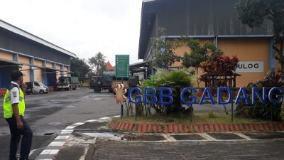 Gudang beras GBB Gadang Kota Malang/tugu jatim