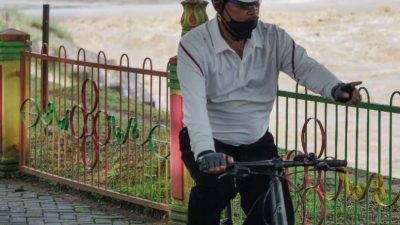 Kali Bantaran Madiun. (Foto:Kominfo For Tugujatim.id)