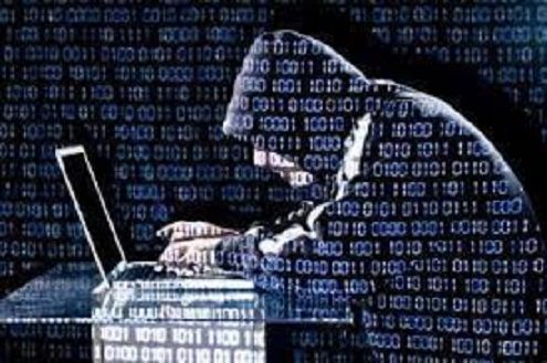  Ilustrasi aktivitas hacker dalam dunia siber./tugu jatim