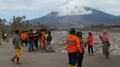 Korban Erupsi Gunung Semeru. (Foto: M. Ulul Azmy/Tugu Jatim)