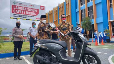 Safety Riding Lab Astra Honda. (Foto: Dokumen/Tugu Jatim)