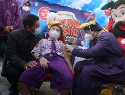 Vaksinasi Anak 6-11 Tahun Kota Kediri Lancar Berkat Kerjasama Lintas Sektoral
