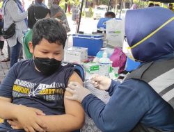 Polres Malang Vaksinasi 1.000 Anak hingga Beri Fasilitas Antar Jemput dan Hadirkan Superhero