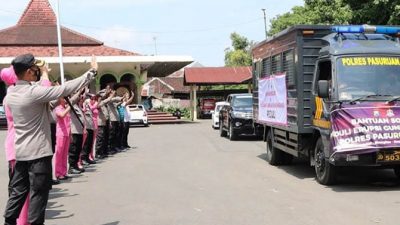 Polres Pasuruan Kota memberangkatkan tim psikolog ke Lumajang bantu korban erupsi Gunung Semeru.