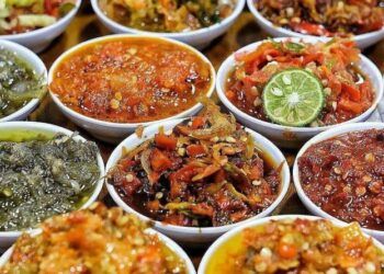Beberapa jenis sambal (Foto: Twitter/iradiojogja via Good News From Indonesia)